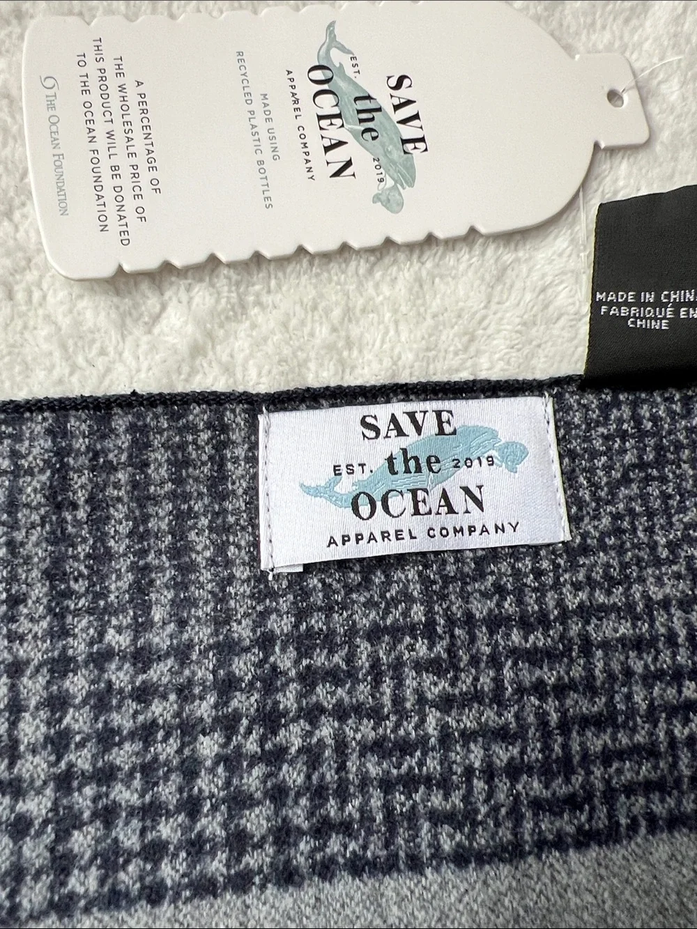 Save the ocean new tag